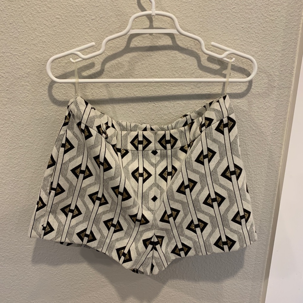 Sass & Bide Party shorts with metallic details